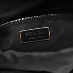 Tessuto Nylon Passama Embroidered Bag Black
