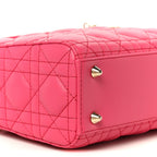 Lambskin Cannage Small My ABCDior Lady Dior Passion Pink