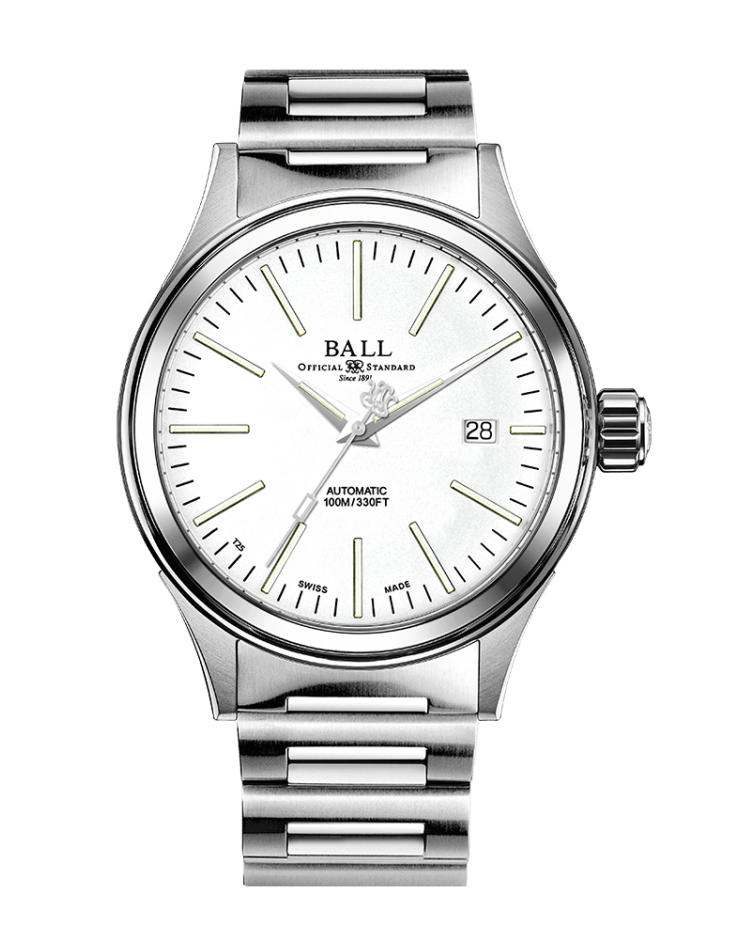 Ball Men's Watch Fireman Enterprise White
