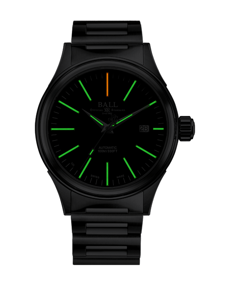 Ball Men's Watch Fireman Enterprise Black