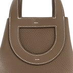 Taurillon Clemence Swift In-The-Loop 18 Bag Etoupe