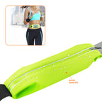 Reiko Running Sport Belt For Iphone 7 Plus/ 6S Plus Or 5.5 Inches Device With Two Pockets In Green (5.5X5.5 Inches)