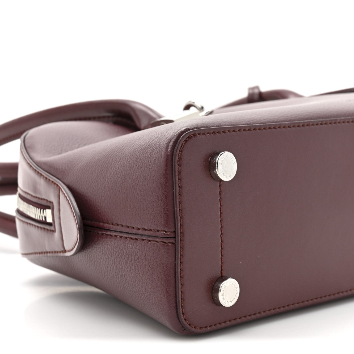 Eco Grainy Alter Mat Ryder Shoulder Bag Bordeaux