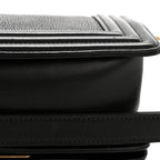 Galuchat Stingray Small Boy Flap Black