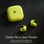 Beats Fit Pro - True Wireless Noise Cancelling Earbuds - Apple H1 Headphone Chip- Volt Yellow (Open Box)