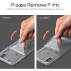 Entronix Case Compatible with iPhone 8 Plus/7 Plus - [Hard Back] Thick Clear