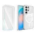 [DIS] Entronix Bundle Compatible with Galaxy S26 Ultra - [Magnetic] Clear Case & 2 Clear Screen Protectors