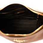 Vitello Daino Soft Mini Shoulder Bag Caramel