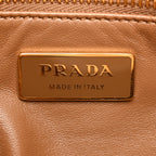 Soft Calfskin Large Aimee Shoulder Bag Caramel
