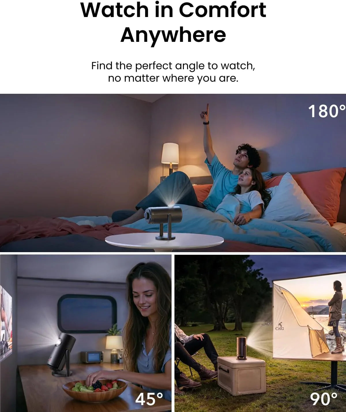 soundcore Nebula Capsule 3 | 1080p Mini Google TV Projector