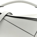 Calfskin Small Puzzle Bag Kaolin