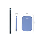 Magnetic Portable Wireless Charger And Power Bank For Apple And Android