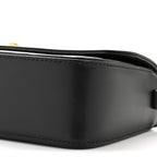 Box Calfskin 30 Montaigne Avenue East West Mini Bag Black