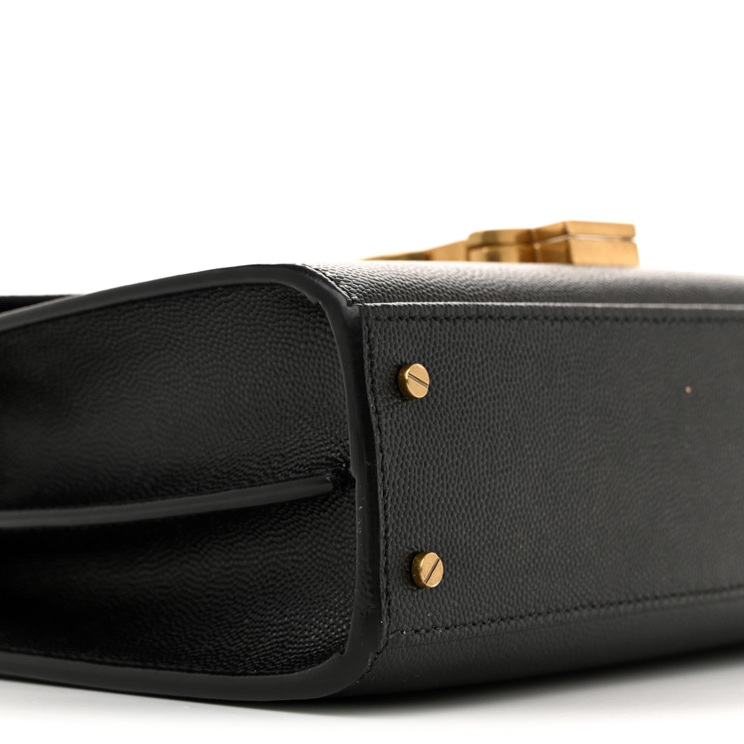 Grain de Poudre Mini Classic Monogram Cassandra Top Handle Black