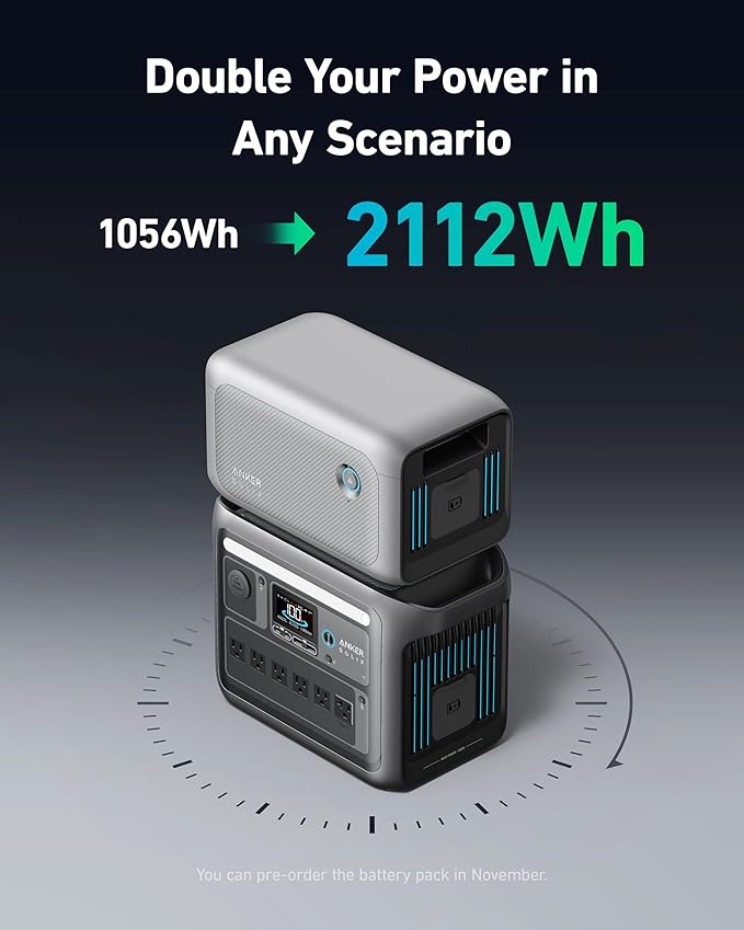 Anker SOLIX C1000 Portable Power Station