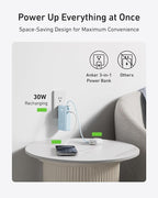 Anker 3-in-1 Power Bank USB C Charger Block