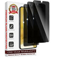 Entronix Anti-Spy Privacy Screen Protector Compatible with Galaxy A06 - 3-Piece Combo