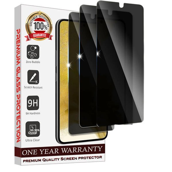 Entronix Anti-Spy Privacy Screen Protector Compatible with Galaxy A06 - 3-Piece Combo
