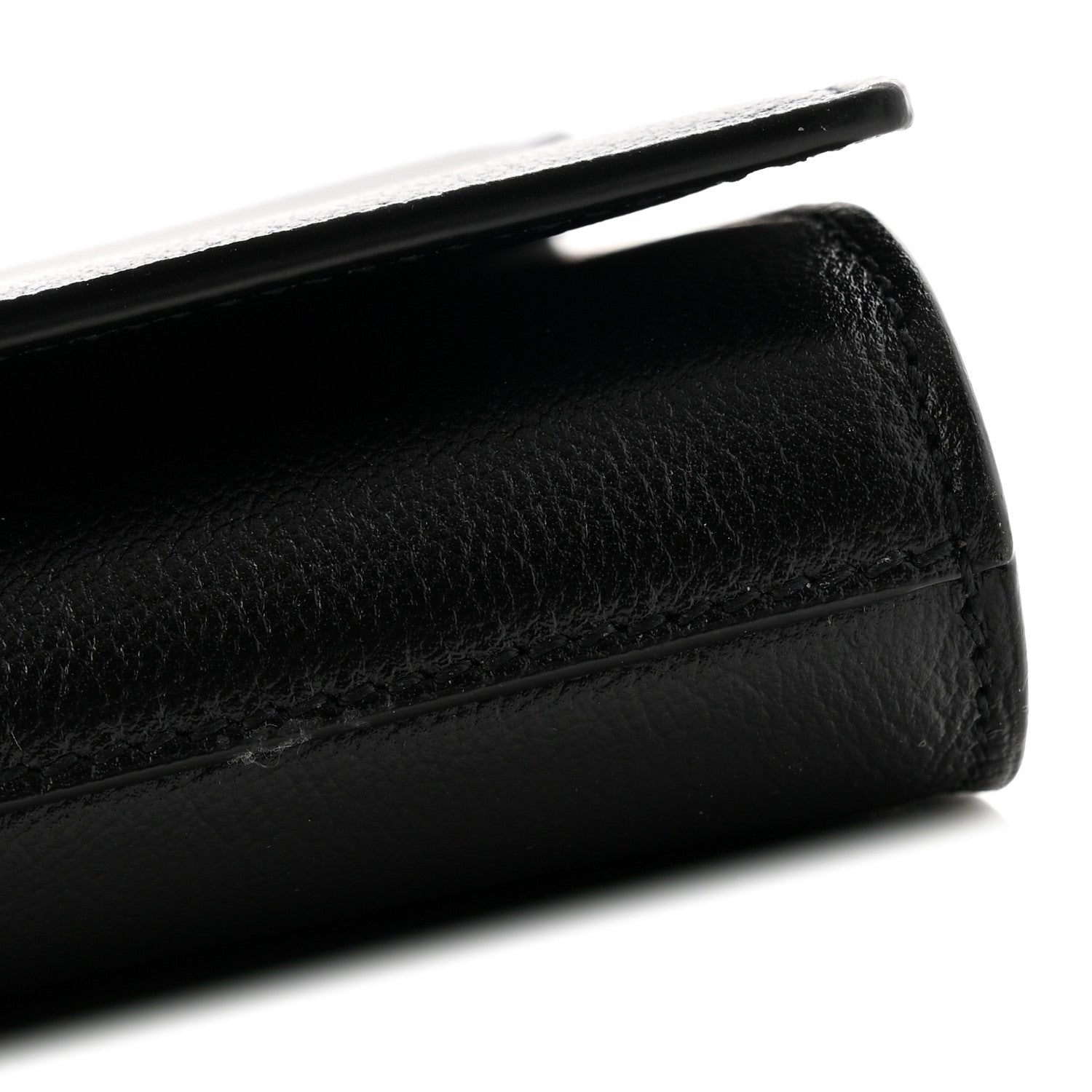 Calfskin Monogram Large Belle De Jour Clutch Black