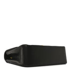 Lambskin Quilted Small Single Flap Black