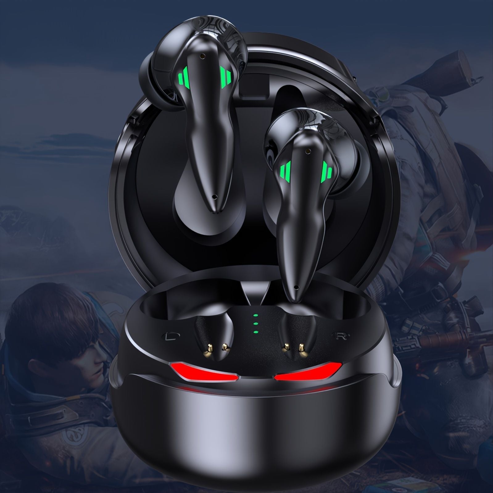Wireless Earbuds; Gaming Earbuds Headphones Low Latency; True Wireless TWS Earbuds With Mic; H03