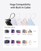 Anker 3-in-1 Power Bank USB C Charger Block