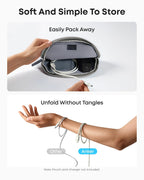 Anker USB-A to USB-C Cable (3 ft, Upcycled-Braided)（2-Pack）