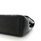 Caviar Maxi Single Flap Black
