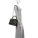 LV X YK Taurillon Capucine MM Black