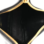 Soft Calfskin Mini Arque Shoulder Bag Black