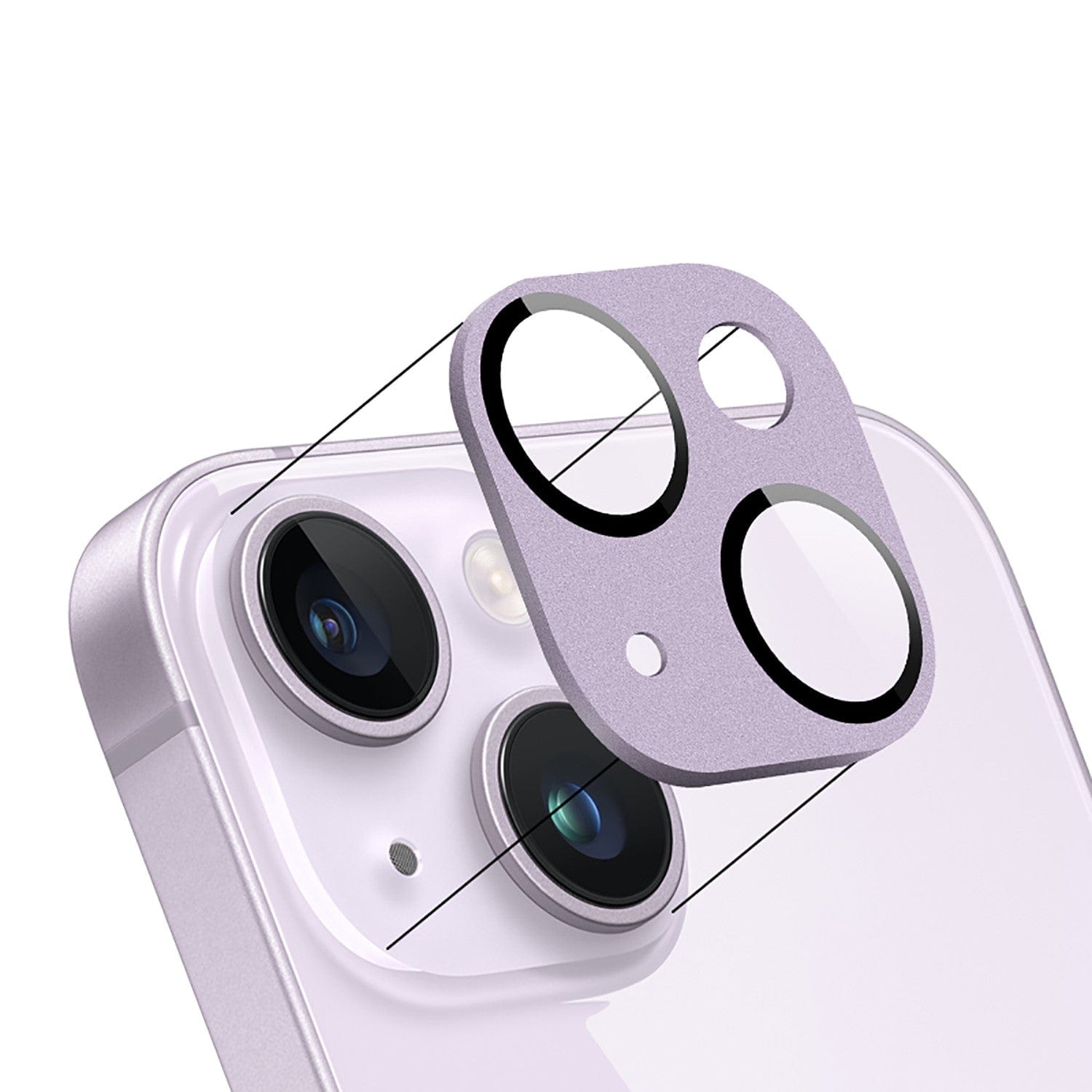 SAHARA - ZeroDamage Camera Lens Protector (2-Pack) - iPhone 14 and iPhone 14 Plus