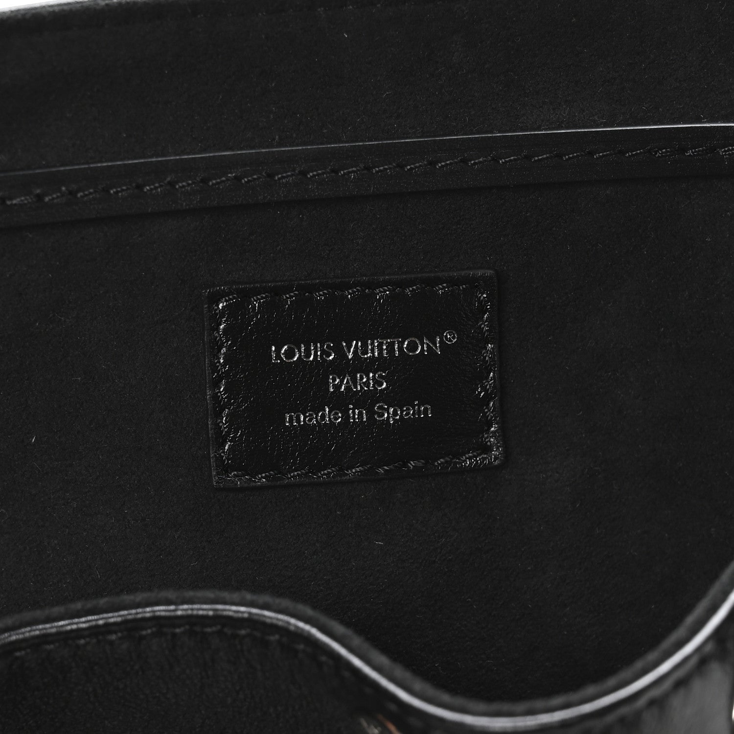 Lambskin Monogram Montsouris Vibe PM Black
