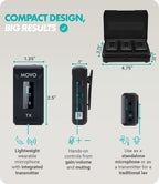 Movo WMX-2-DUO Dual Wireless Lav Mic System