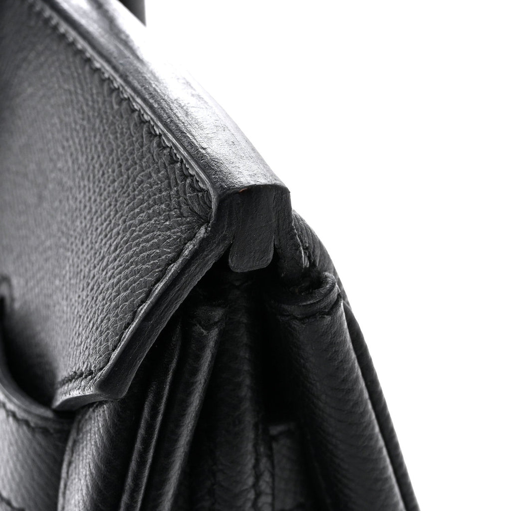 Epsom Birkin 30 Black
