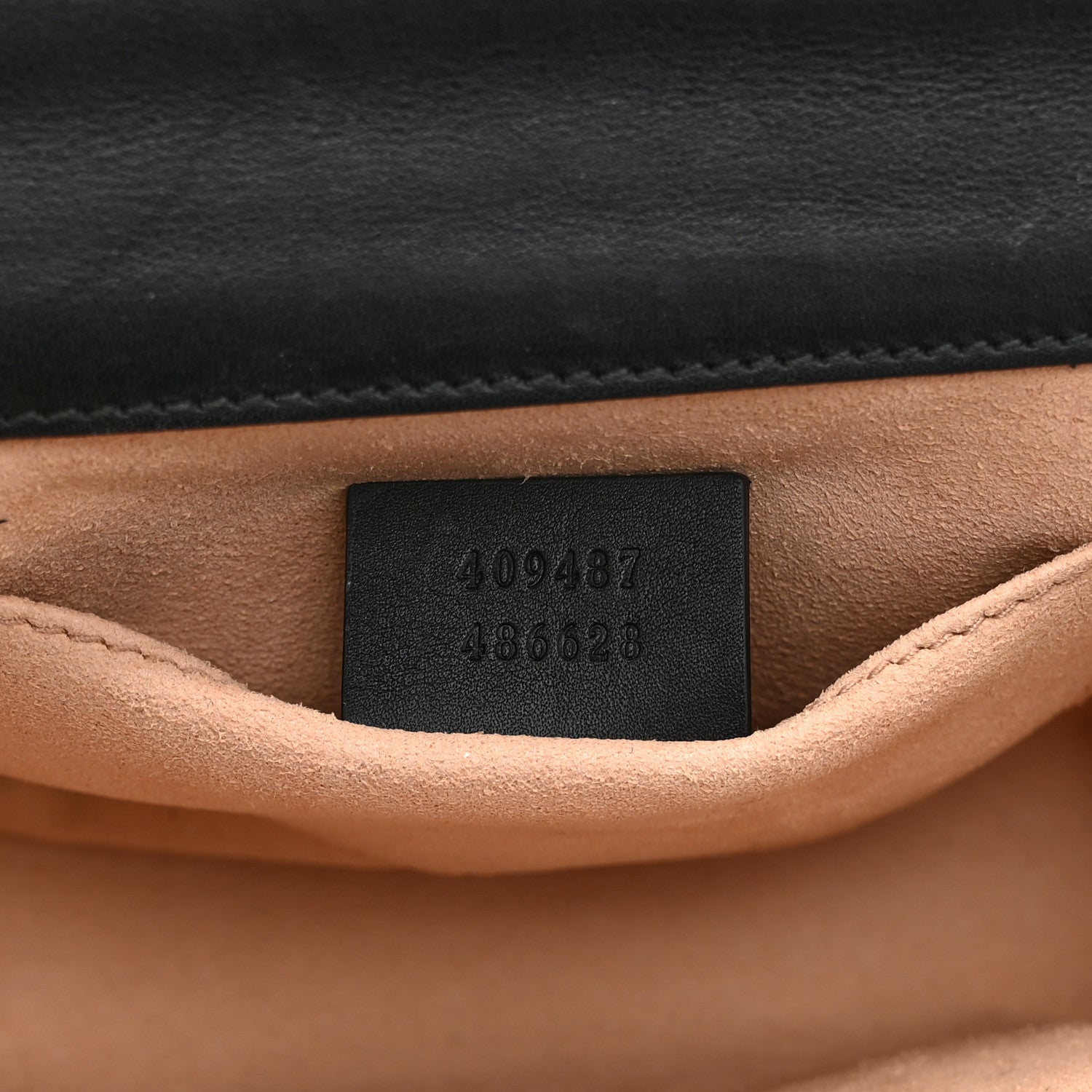 GG Supreme Monogram Bees Small Padlock Shoulder Bag Black