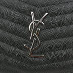 Grain De Poudre Matelasse Monogram Mini Lou Camera Bag Black