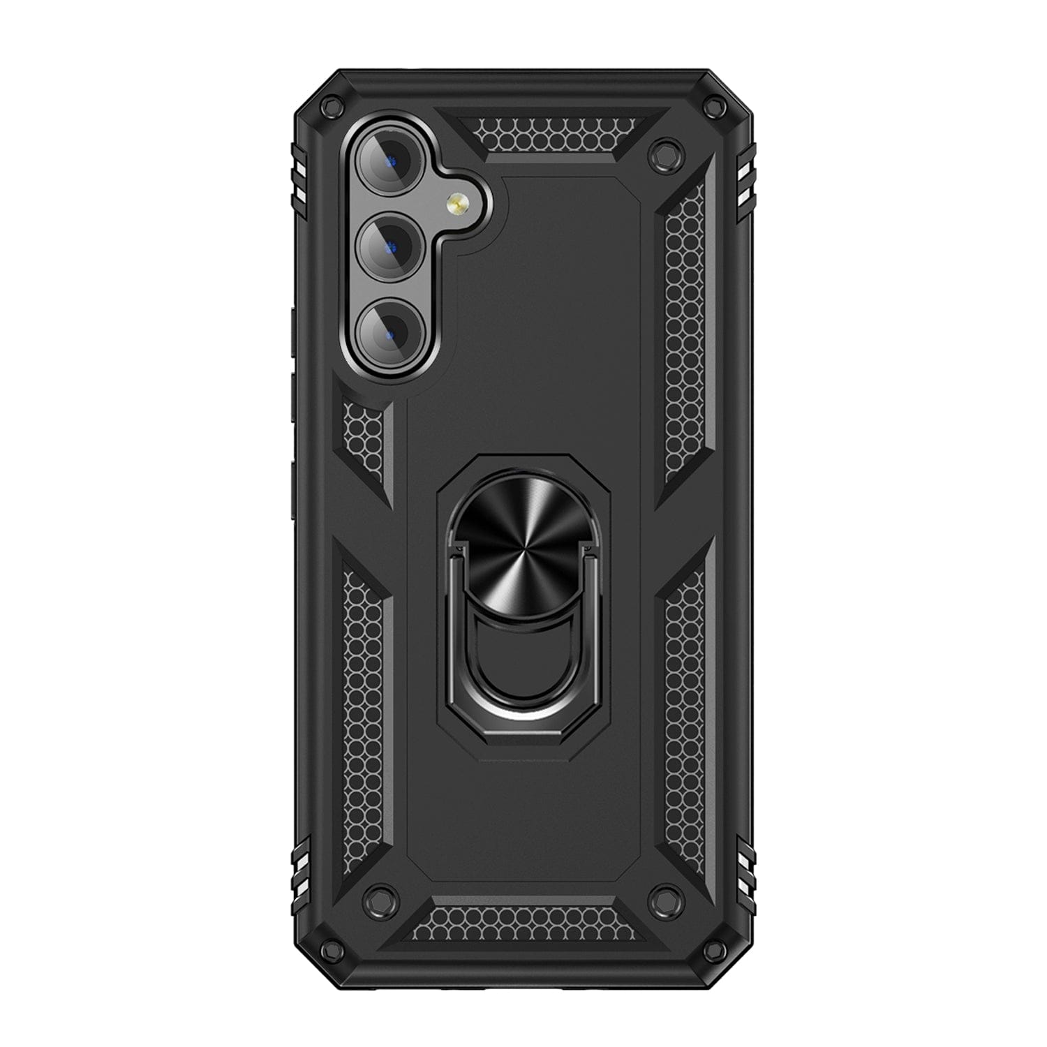 SAHARA - Military Kickstand Series with Belt Clip Case for Samsung Galaxy A54 5G - Black