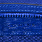 New Shanghai Calfskin Interlocking G Logo Camera Crossbody Bag Cobalt Blue Orange