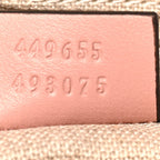 Soft Microguccissima Medium Zippered Satchel Soft Pink
