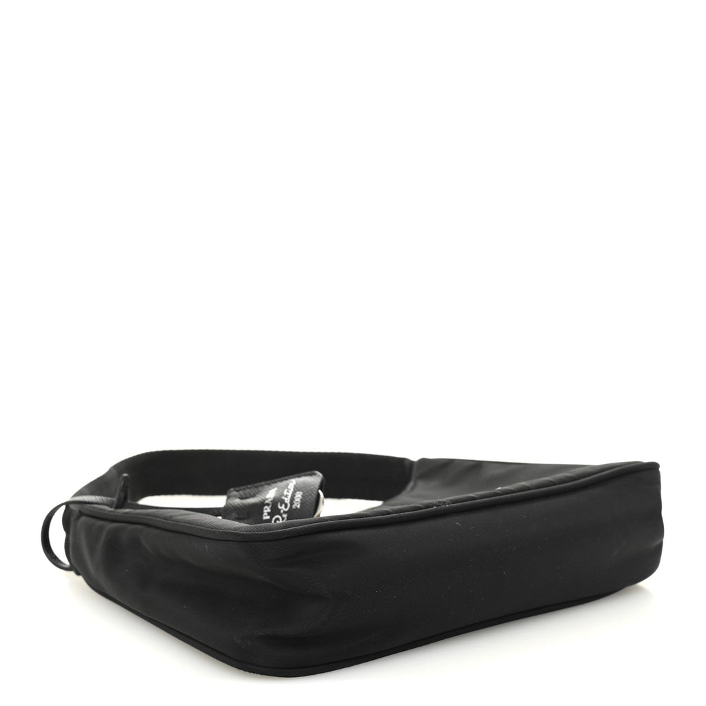 Tessuto Nylon Mini Re-Edition 2000 Bag Black