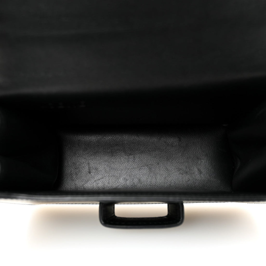 Calfskin Small Barcelona Shoulder Bag Black
