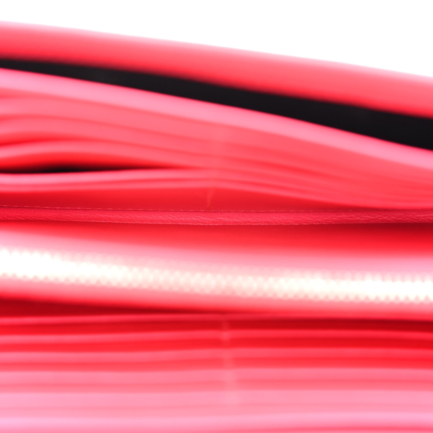 Grain de Poudre Classic Letters Chain Wallet Fuchsia
