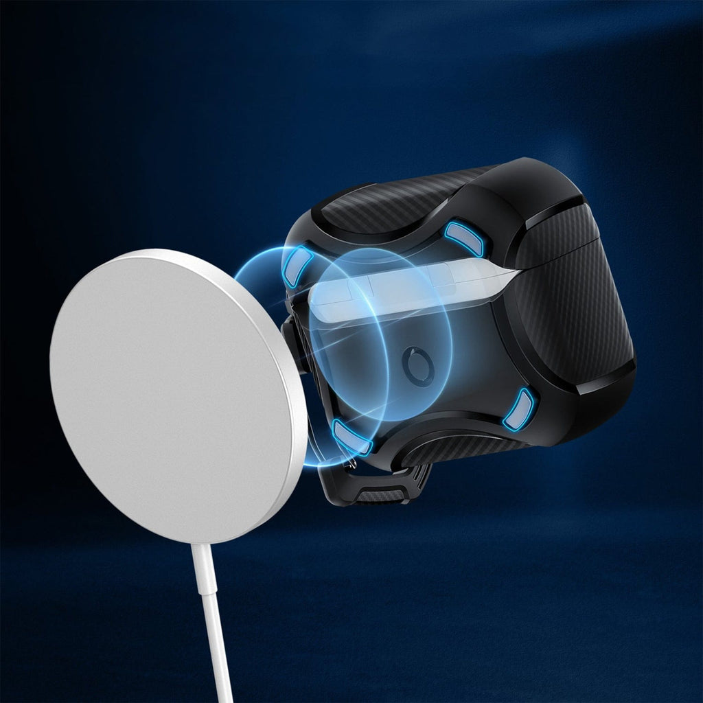 SAHARA - Armor Black Case - Apple AirPods Pro (1st and 2nd Generation)