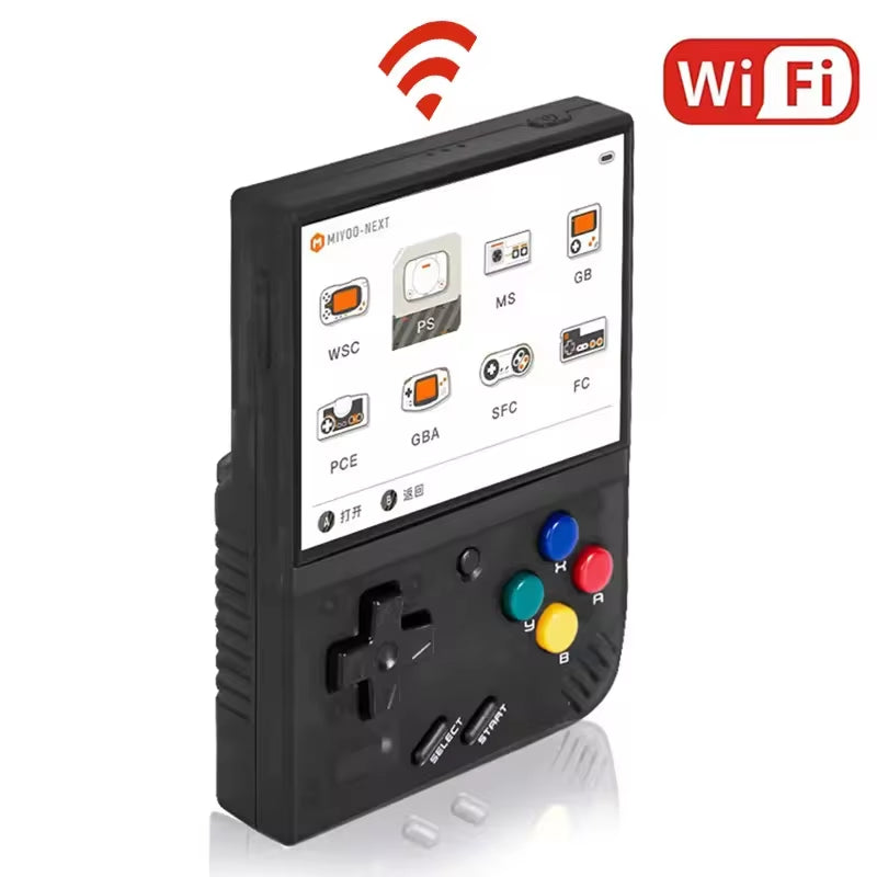 Mini Plus Portable Retro Handheld Game Console V2 with IPS Screen - Classic Video Game Console for Children, Linux System