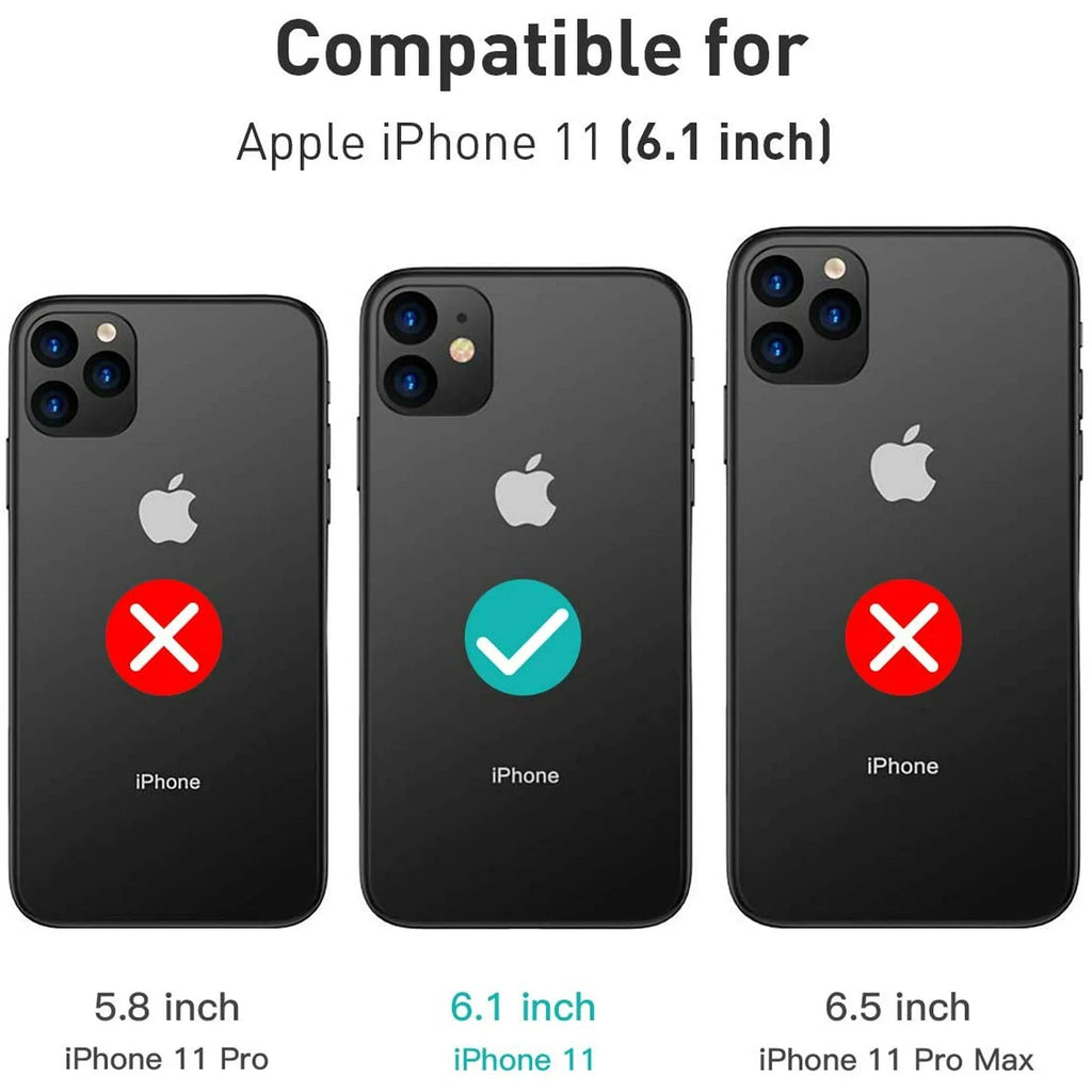 Entronix Case Compatible with iPhone 11 - Triple-Layer Heavy Duty Protection