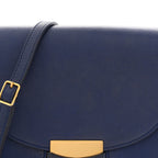 Grained Calfskin Small Trotteur  Indigo