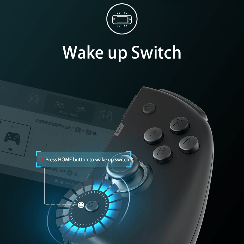 Joypad Wake Up Controller Auto Fire Mapping Function Compatible Nintendo Switch/Lite/OLED - Dragonball