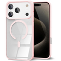 Entronix [Magnetic] Case Compatible with iPhone 17 Pro - [Clear Back] Soft Matte Frame