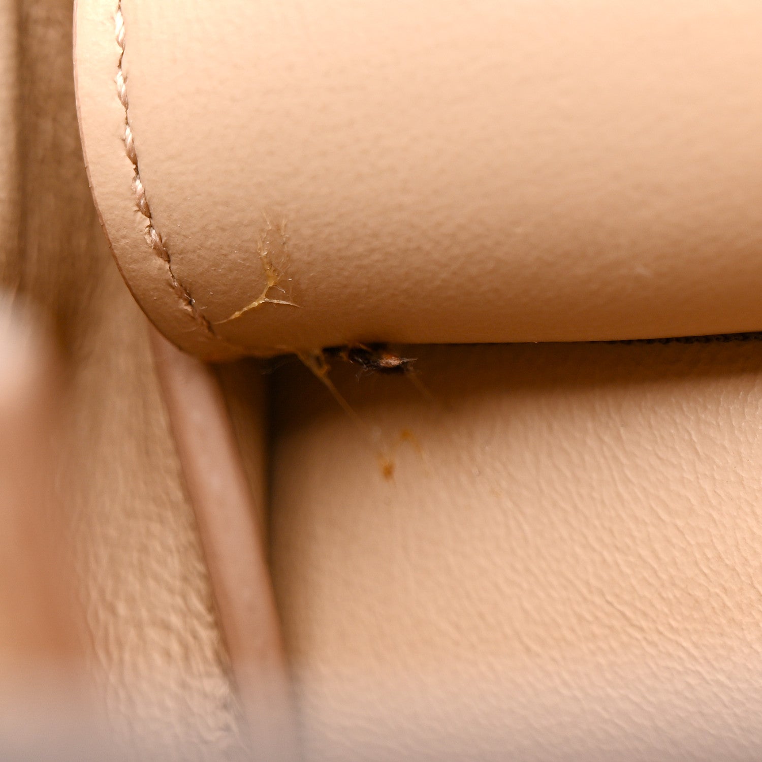 Grained Calfskin Sofia Satchel Moka