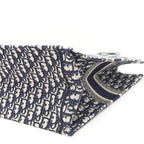 Oblique Large Book Tote Blue Multicolor
